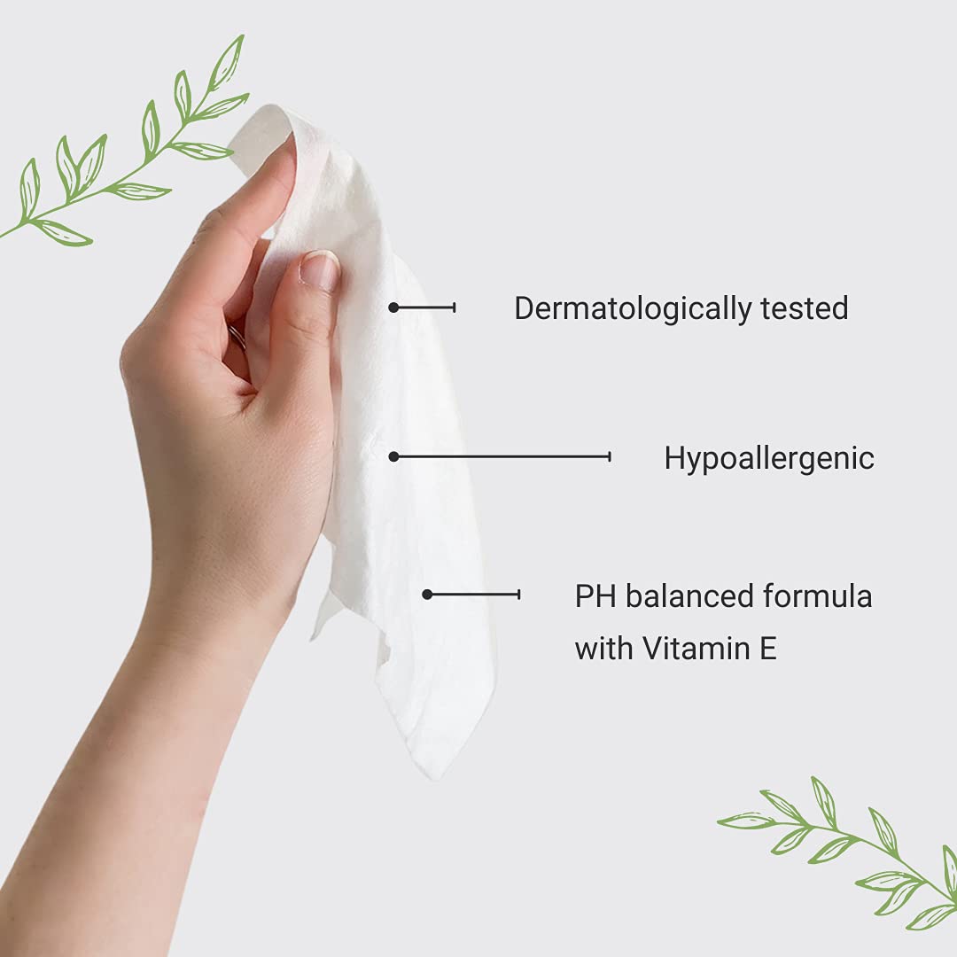 Veeda 100% Natural Cotton PH Balanced Hypoallergenic Feminine Wet Wipes, Safe Cleansing Cloths Veeda buy supplements canada