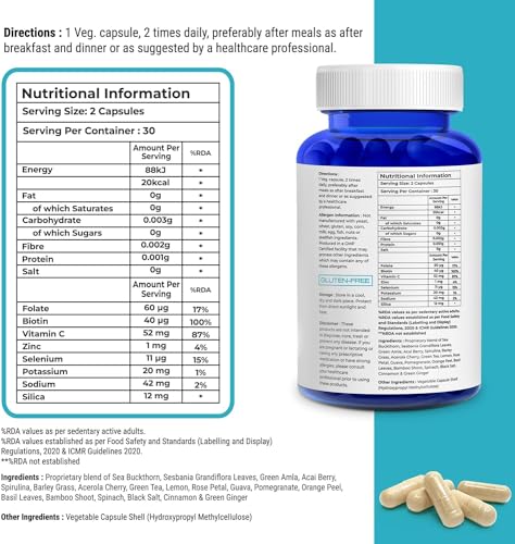 Biovitalia Plant Based Collagen Builder Capsule with Biotin & Vitamin C | Dietary Supplement for Men & Women BIOVITALIA ORGANICS buy supplements canada