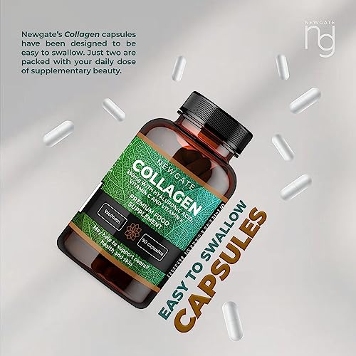 Newgate Labs Marine Collagen 350mg with Hyaluronic Acid, Vitamin C & Vitamin E Newgate Labs buy supplements canada