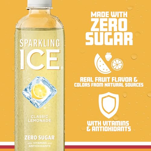 Sparkling Ice, Classic Lemonade Sparkling Water, Zero Sugar Flavored Water Sparkling ICE buy supplements canada