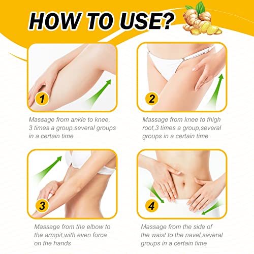 2PCS VOGSIG Ginger Slimming Cream - Anti Cellulite, Fat Burning, Tightening & Moisturizin VOGSIG buy supplements canada
