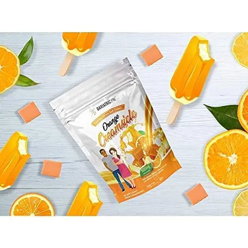 BariatricPal 30-Day Bariatric Vitamin Bundle (Multivitamin ONE 1 per Day! Chewable with 45mg Iron - Mixed Berry and Calcium Citrate Soft Chews 500mg with Probiotics - Orange Creamsicle) BariatricPal buy supplements canada