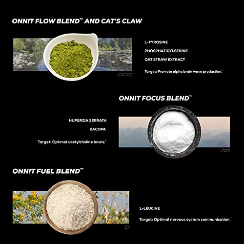 ONNIT Alpha Brain (120ct) - Over 1 Million Bottles Sold - Premium Nootropic Brain Sup ONNIT buy supplements canada