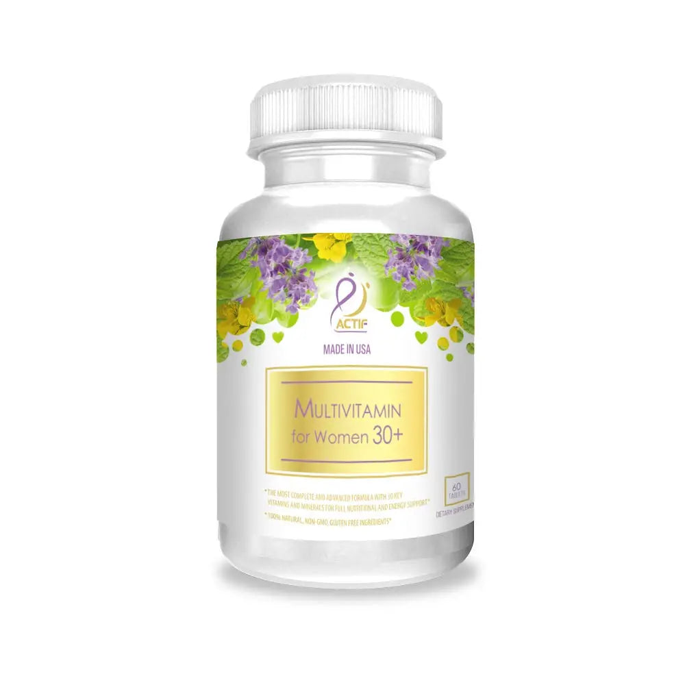 Actif Organic Multivitamin for Women Age 30+ with 30 Organic Vitamins and Organic Herbs, Non-GMO, Made in USA, 2-Month Supply ACTIF buy supplements canada