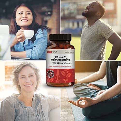 DailyNutra KSM-66 Ashwagandha 600mg Organic Root Extract - High Potency Supplement DailyNutra buy supplements canada