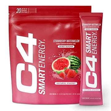 C4 Smart Energy Powder Stick Packs - Sugar Free Performance Fuel & Nootropic Brain Cellucor buy supplements canada