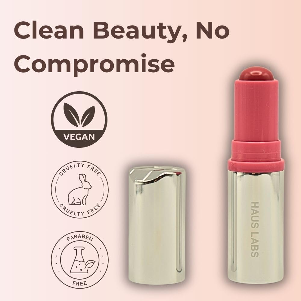 Haus Labs Color Fuse Longwear Hydrating Glassy Lip + Cheek Blush Balm Stick - Glassy Rosette Haus Laboratories buy supplements canada