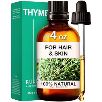 Kukka Thyme Essential Oil for Hair Thyme Oil for Skin - 100% Natural Thyme Essential Oil for Diffuser KUKKA essential oils buy supplements canada
