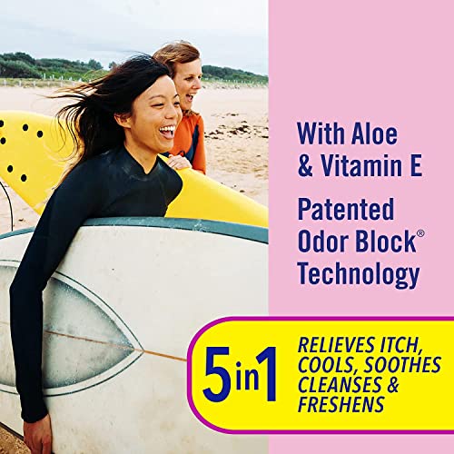 Vagisil Anti-Itch Medicated Wipes, Maximum Strength 12 ea (Pack of 9) Vagisil buy supplements canada