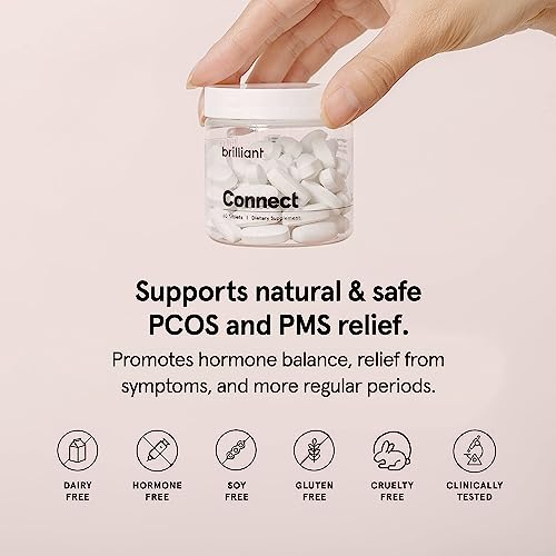 Brilliant Connect Period Health Supplement – Promotes Relief from Cramps, Fatigue Feel Brilliant buy supplements canada