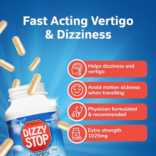 Dizzy Stop Dr. Barton’s All-Natural Vertigo Comfort, Inner Ear Balance Supp Dizzy Stop buy supplements canada