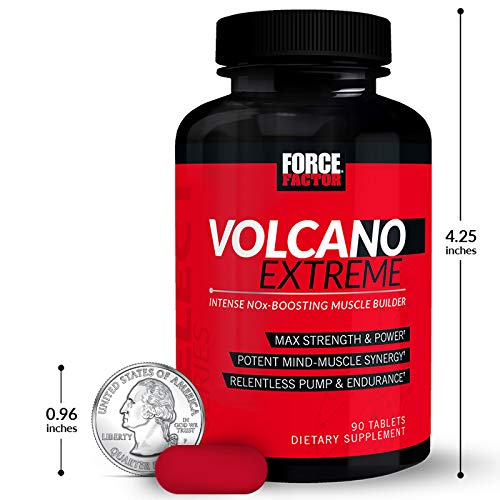 Force Factor Volcano Extreme Pre Workout Nitric Oxide Booster Supplement for Men Force Factor buy supplements canada