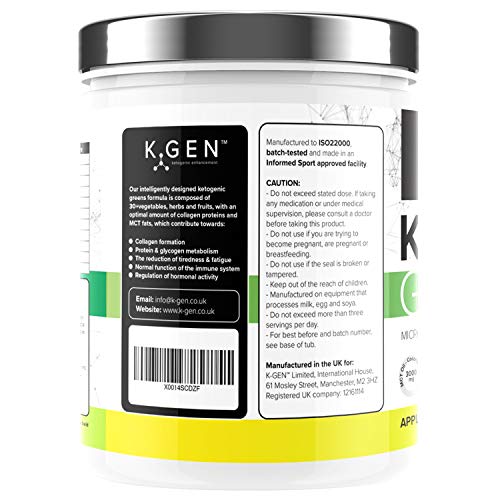 K-GEN™ Keto Greens Collagen Powder Superfood Micronutrient & Anti-oxidant Blend K GEN ketogenic enhancement buy supplements canada
