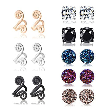 Ronglry Acupressure Slimming Earrings Therapy Weight Loss Earrings for Women Men Ronglry buy supplements canada