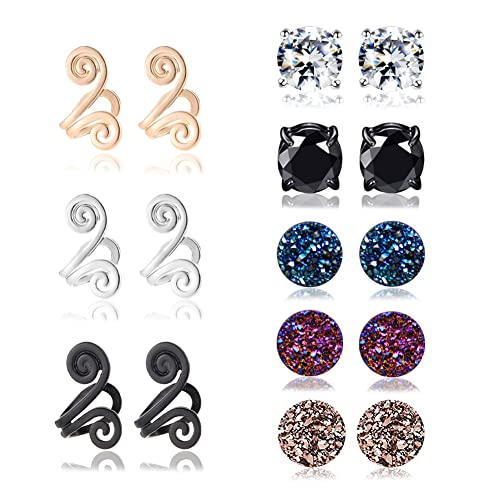 Ronglry Acupressure Slimming Earrings Therapy Weight Loss Earrings for Women Men Ronglry buy supplements canada