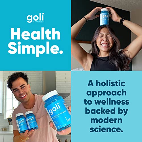 Goli Ashwagandha & Vitamin D Gummy 120 Count - Relax. Restore. Unwind Goli buy supplements canada