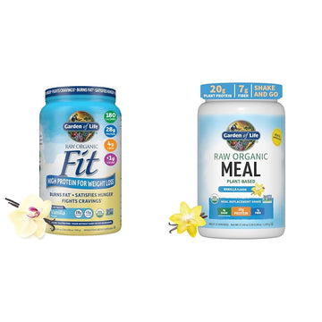 Garden of Life Raw Organic Fit Vegan Protein Powder Vanilla & Vegan Protein Powder Garden of Life buy supplements canada