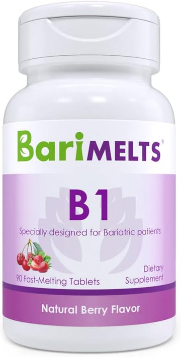 BariMelts B1, Dissolvable Bariatric Vitamins, Sugar-Free, Natural Berry Flavor BariMelts buy supplements canada