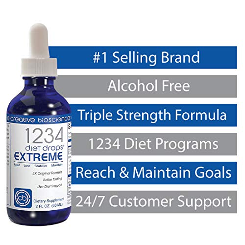 Creative Bioscience 1234 Diet Drops Extreme for Women & Men, Diet Drops for Weight Creative Bioscience buy supplements canada