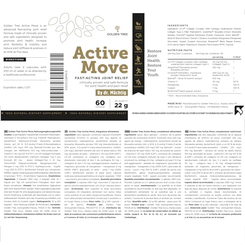 Golden Tree Active Move – Natural Joint Care Supplement Improves Joint Flexibility GOLDEN TREE buy supplements canada
