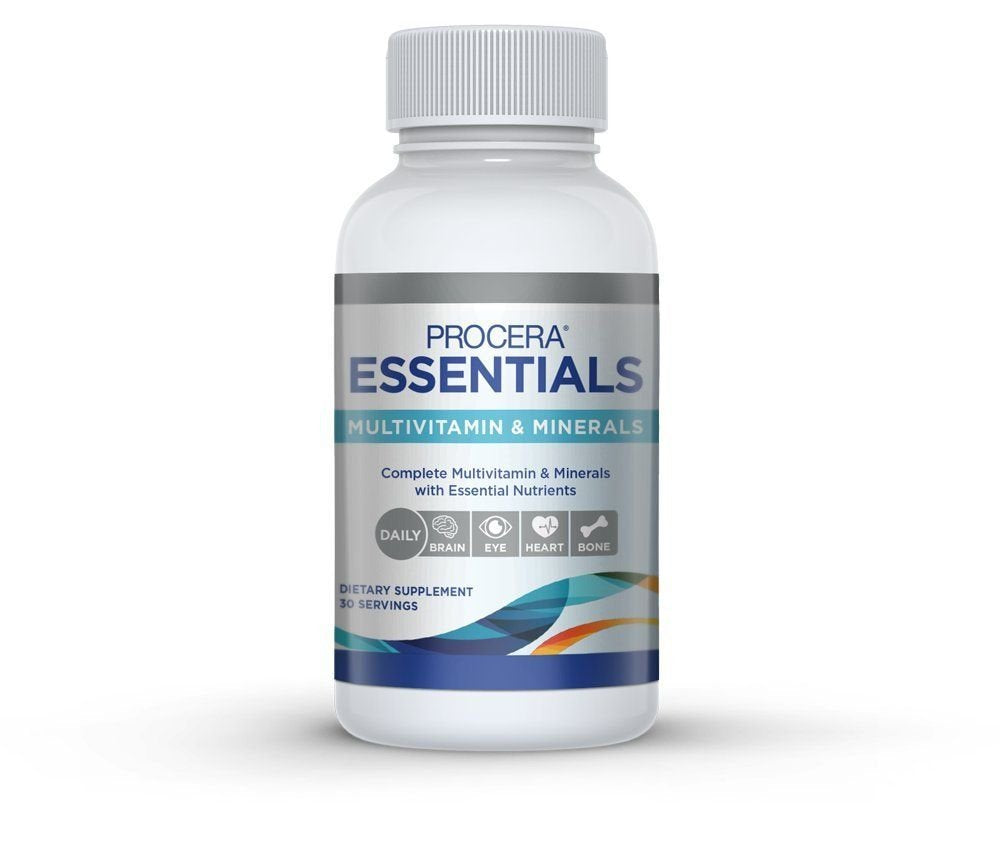 Procera Essentials Daily Immune Multivitamin - 19 Essential Vitamins, Minerals & Antioxidants - Eye, Heart & Brain Health Procera buy supplements canada