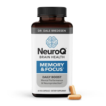 NeuroQ Memory & Focus | Formulated by Neurologist Dr. Dale Bredesen | Addresses All 4 Causes of Cognitive Decline | Ginkgo Biloba, Phosphatidylserine, Gotu Kola, LifeSeasons buy supplements canada