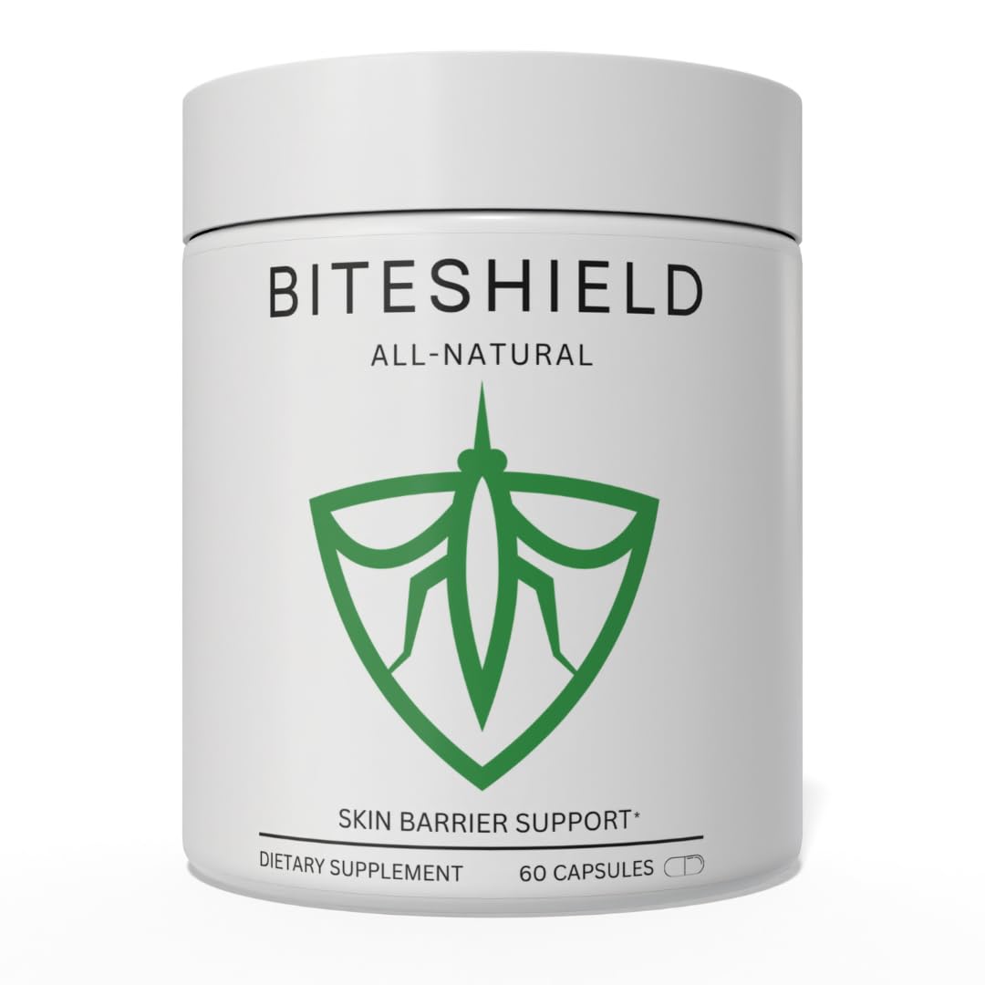 All-Natural Daily Supplement for “Bite Magnets” – 24/7 Plant-Based Alternative to Mosquito Repellents, Insect Sprays & Bug Sprays – Supports Skin, Wellness & Outdoor Comfort BITESHIELD buy supplements canada