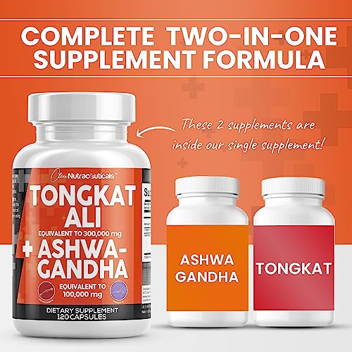 Clean Nutraceuticals Tongkat Ali 300,000mg and Ashwagandha 100,000mg Clean Nutraceuticals buy supplements canada