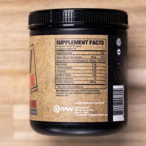 RAW Preworkout Extreme | High Stimulant Preworkout Powder Drink, Extreme Energy RAW buy supplements canada