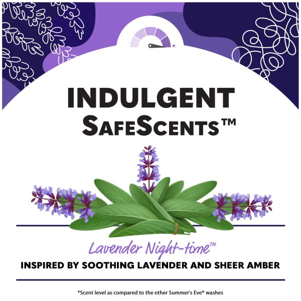 Summer's Eve Night-Time Cleansing Wash, Lavender, 12 Fl Oz (Pack of 3) Summer's Eve buy supplements canada