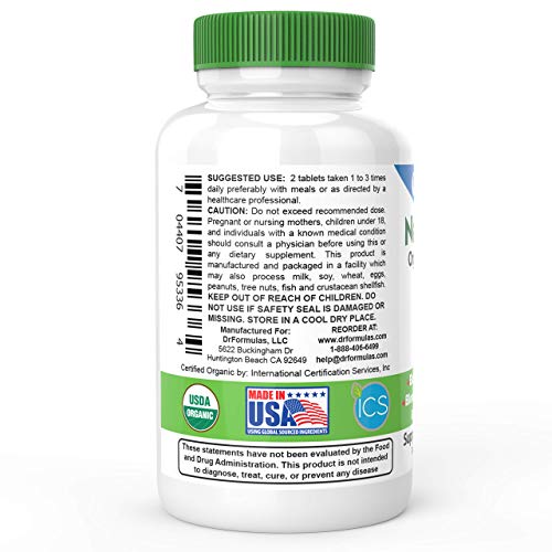 DrFormulas Organic Prebiotic Fiber for Constipation Relief & Weight Loss | Nexabiotic Super DrFormulas buy supplements canada