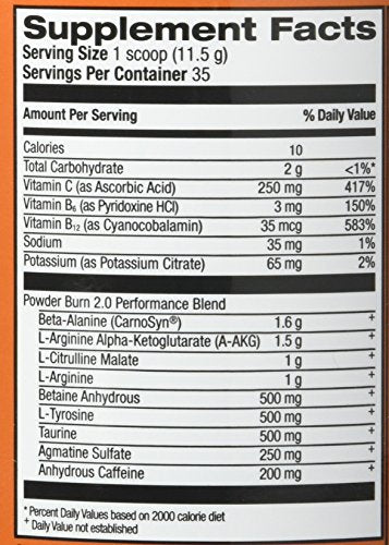 Rivalus Powder Burn - Watermelon Candy, 0.8 Pound - Intense Pre-Workout Energy Rivalus buy supplements canada
