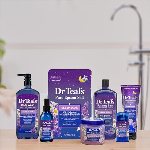 Dr Teal's Sleep Spray with Melatonin & Essential Oil Blend, 6 fl oz (Pack of 3) Dr Teal's buy supplements canada