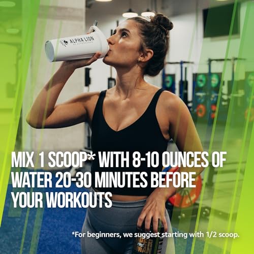 ALPHA LION Superhuman Pre Workout Powder, Beta Alanine, L-Taurine & Tri-Source Caffeine ALPHA LION buy supplements canada