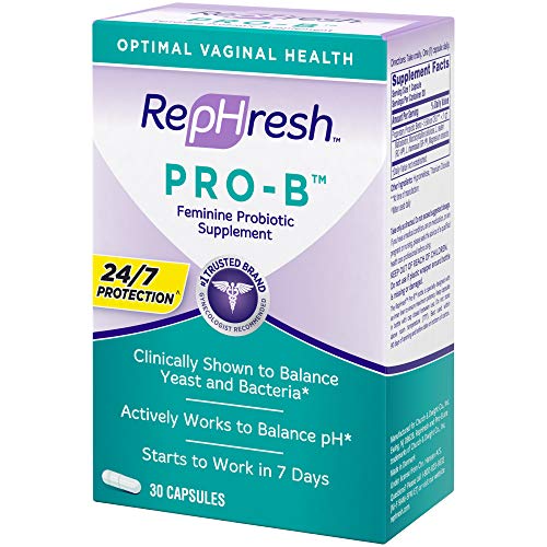 Rephresh Pro-B Probiotic Supplement for Women, 30 Oral Capsules (Pack of 2) Rephresh buy supplements canada
