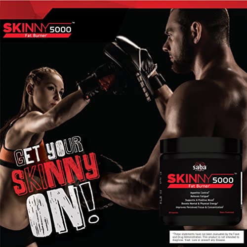 Saba Skinny 5000 -Fat Loss -Weight Loss-Appetite Control -Mild Jitter-Free Energy- Focus Saba buy supplements canada