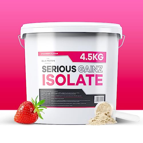 The Bulk Protein Company, Serious Gainz Isolate – 4.5kg – Whey Protein Powder The Bulk Protein Company buy supplements canada