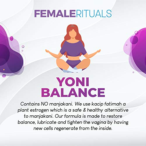 FEMALE RITUALS Yoni Balance Vaginal Tightening Pills 30 Pack - Vaginal Rejuvenation & Vagina Moisturizer FEMALE RITUALS buy supplements canada