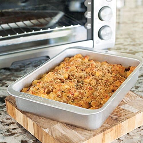 Nordic Ware Naturals Compact Rectangular Pan - Natural Uncoated Aluminum, Toaster Oven and Broiler Safe Nordic Ware buy supplements canada