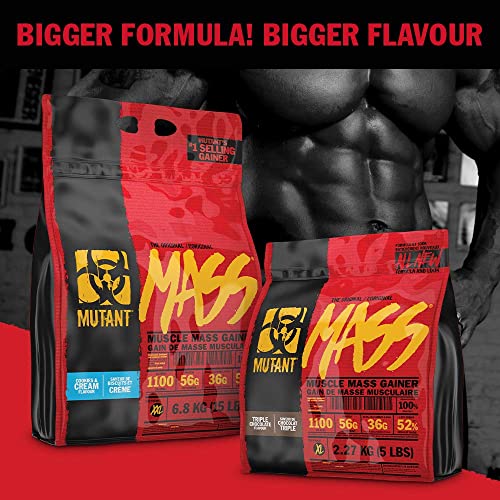 MUTANT Mass Weight Gainer Protein Powder, High-Calorie Workout Shakes Mutant buy supplements canada