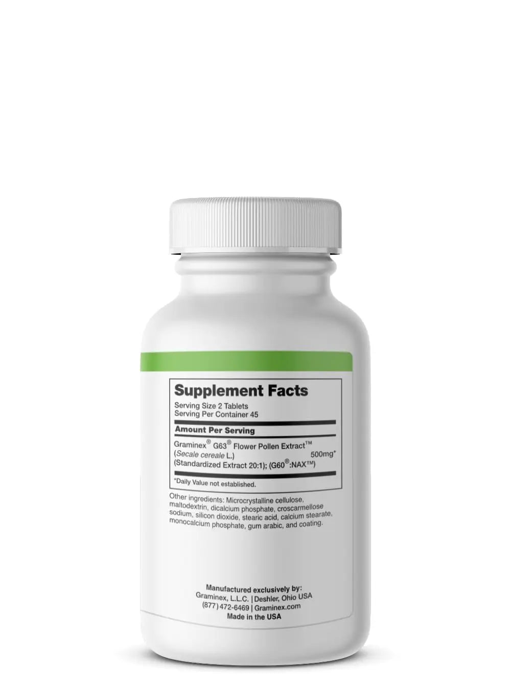 Graminex PollenAid Prostate Supplement: All Natural Prostate Support for Bladder Control & Urinary Tract Health, Rye Pollen Extract Made in USA, 90 Tablets Graminex buy supplements canada