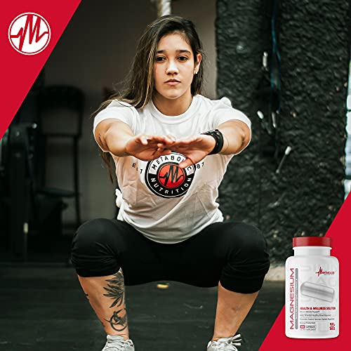 Metabolic Nutrition Magnesium, 650mg per Serving, Non-GMO, Vegan, Gluten Free Metabolic Nutrition buy supplements canada