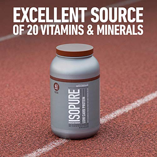 Isopure Protein Powder, Low Carb Whey Isolate with Vitamin C & Zinc for Immune Support Isopure buy supplements canada