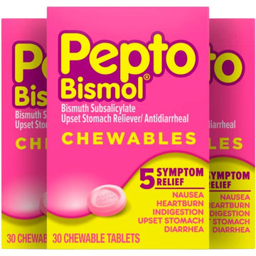 Pepto Bismol Chewable Tablets for Nausea, Heartburn, Indigestion, Upset Pepto Bismol buy supplements canada