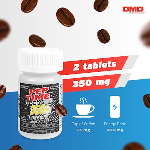 PEPTIME Energy Tablets, Vitamin B6 and B12 Caffeine Pills, 350 mg Caffeine PEPTIME Energy buy supplements canada