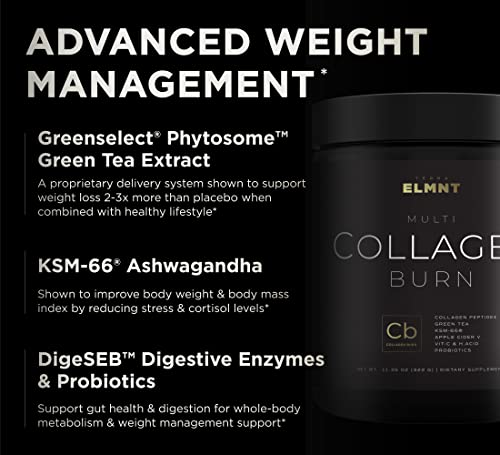 Super Collagen Burn - Premium Multi Collagen for Women w. ACV, Hyaluronic Acid, KSM66 TERRA ELMNT buy supplements canada