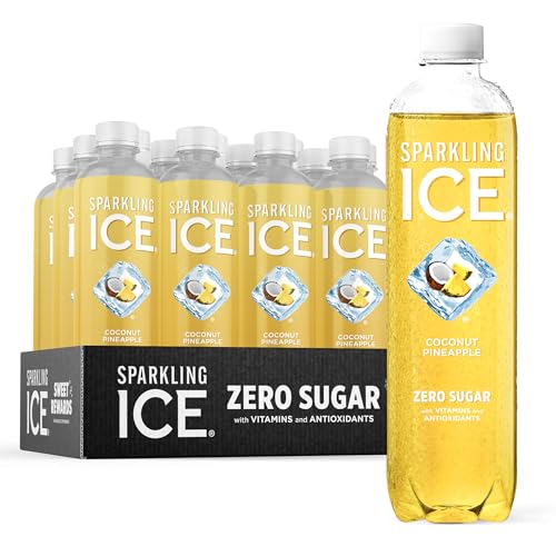 Sparkling Ice, Coconut Pineapple Sparkling Water, Zero Sugar Flavored Water, with Vitamin Sparkling ICE buy supplements canada