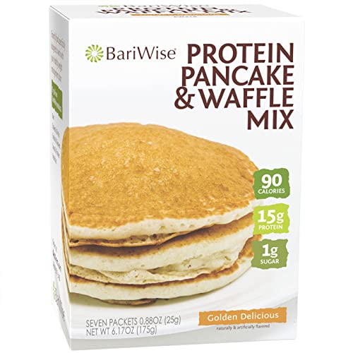 BariWise Protein Pancake & Waffle Mix, Golden Delicious, Low Sugar & Low Carb (7ct) BariWise buy supplements canada
