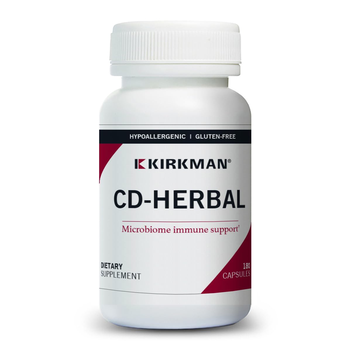 Kirkman CD-Herbal - Hypoallergenic -180 Vegetarian Capsules Kirkman buy supplements canada