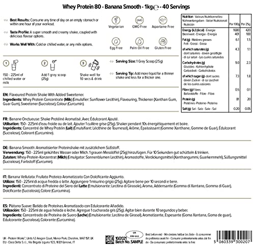 Protein Works - Whey Protein 80 Powder | Low Calorie Protein Shake | Whey Protein Shake Protein Works buy supplements canada